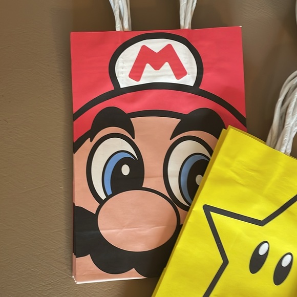 Mario Brothers Birthday Gift Bags 22 ct - Picture 2 of 5